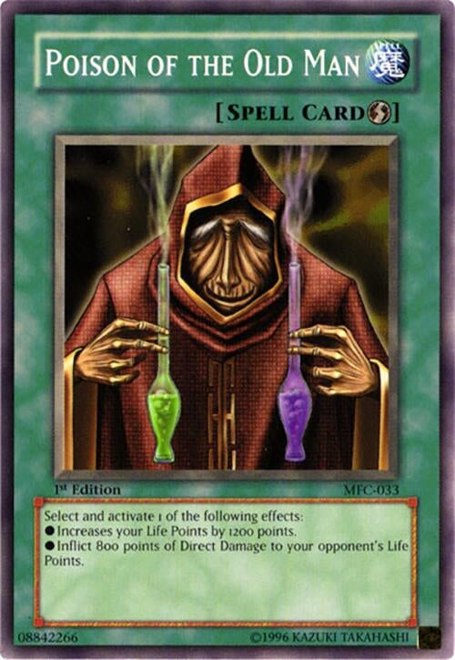 Image for Poison of the Old Man (Magician's Force) (MFC-033) - YuGiOh
