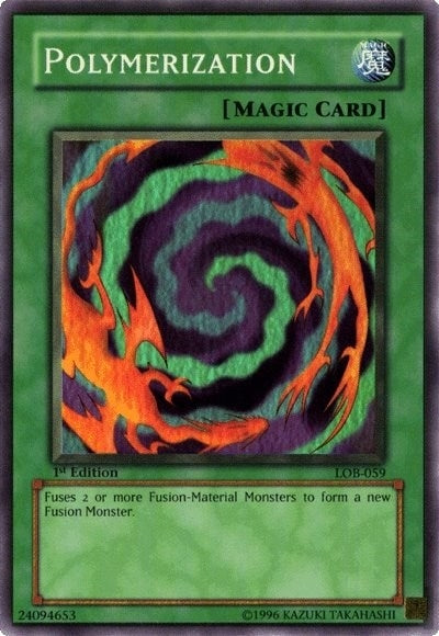 Image for Polymerization (The Legend of Blue Eyes White Dragon) (LOB-059) - YuGiOh