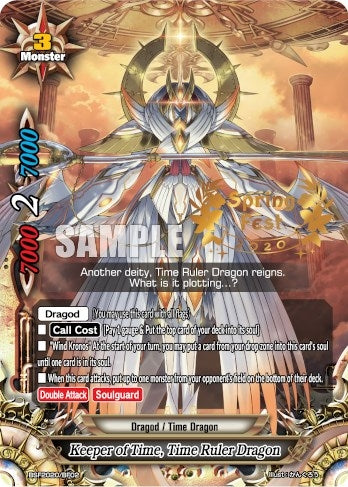 Image for Keeper of Time, Time Ruler Dragon (Bushiroad Event Cards) (BSF2020/BF02) - Future Card BuddyFight