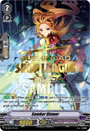 Image for Somber Blower (Shop League 2020) (Bushiroad Event Cards) (BSL2020-VGS02) - Cardfight Vanguard