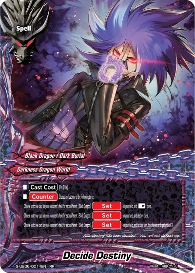 Image for Decide Destiny (Buddy Again Vol.3 ~Beyond the Ages~) (S-UB06/0014EN) - Future Card BuddyFight