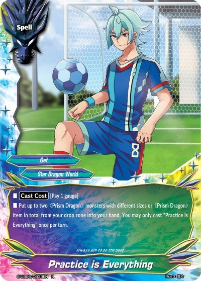 Image for Practice is Everything (Buddy Again Vol.3 ~Beyond the Ages~) (S-UB06/0033EN) - Future Card BuddyFight