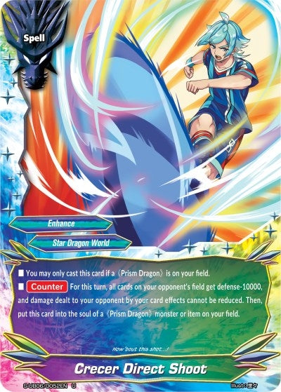Image for Crecer Direct Shoot (Buddy Again Vol.3 ~Beyond the Ages~) (S-UB06/0052EN) - Future Card BuddyFight