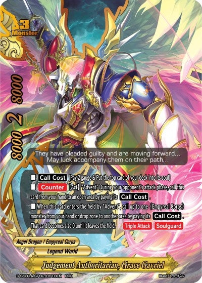 Image for Judgement Authoritarian, Grace Gavriel (Buddy Ragnarok) (S-SS01A-SP02/0010EN) - Future Card BuddyFight