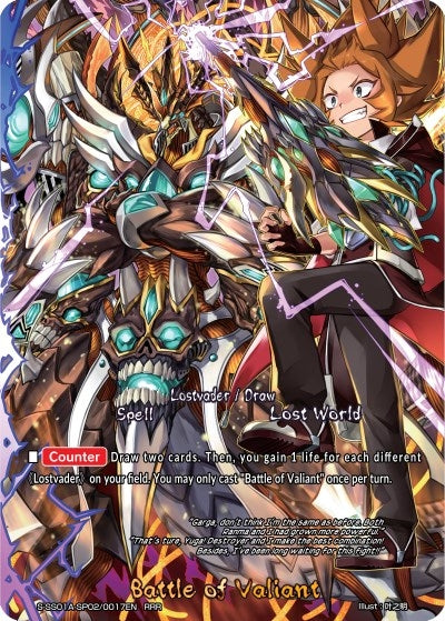Image for Battle of Valiant (Buddy Ragnarok) (S-SS01A-SP02/0017EN) - Future Card BuddyFight