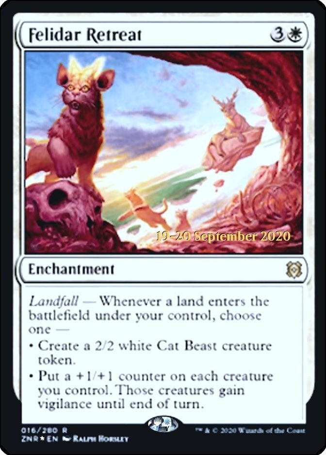 Image for Felidar Retreat (Prerelease Cards) (16) - Magic: The Gathering