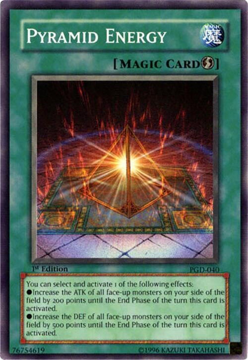 Image for Pyramid Energy (Pharaonic Guardian) (PGD-040) - YuGiOh