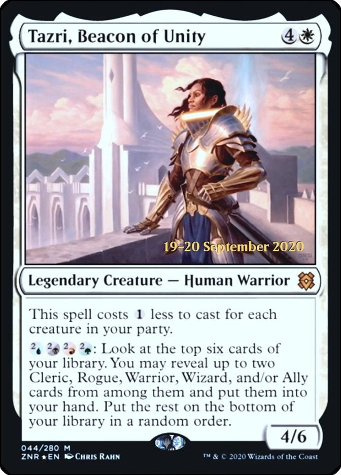 Image for Tazri, Beacon of Unity (Prerelease Cards) (44) - Magic: The Gathering