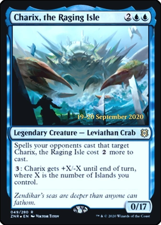 Image for Charix, the Raging Isle (Prerelease Cards) (49) - Magic: The Gathering