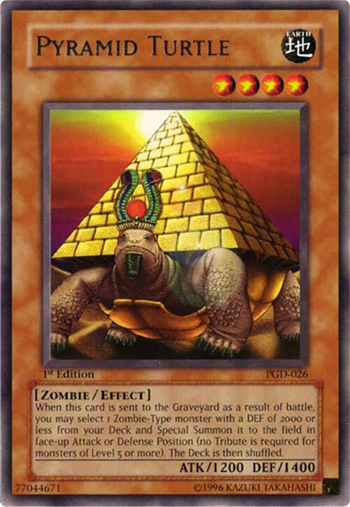 Image for Pyramid Turtle (Pharaonic Guardian) (PGD-026) - YuGiOh