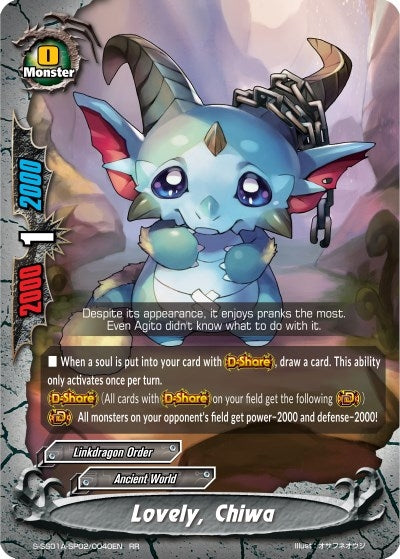 Image for Lovely, Chiwa (Buddy Ragnarok) (S-SS01A-SP02/0040EN) - Future Card BuddyFight