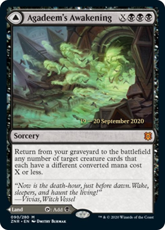 Image for Agadeem's Awakening (Prerelease Cards) (90) - Magic: The Gathering