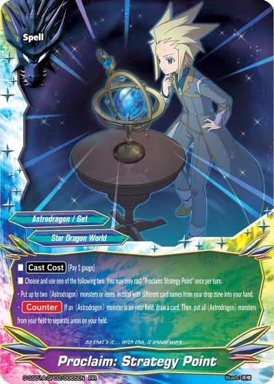 Image for Proclaim: Strategy Point (Buddy Ragnarok) (S-SS01A-SP02/0065EN) - Future Card BuddyFight