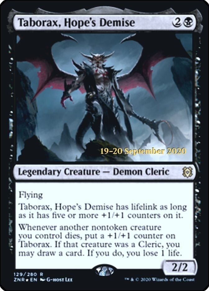 Image for Taborax, Hope's Demise (Prerelease Cards) (129) - Magic: The Gathering