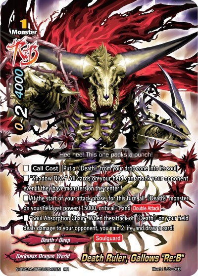 Image for Death Ruler, Gallows "Re:B" (Buddy Ragnarok) (S-SS01A-SP03/0041EN) - Future Card BuddyFight