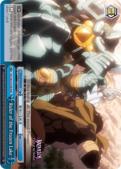 Image for Ruler of the Frozen Lake (RRR) (Nazarick: Tomb of the Undead) (OVL/S62-E100R RRR) - Weiss Schwarz