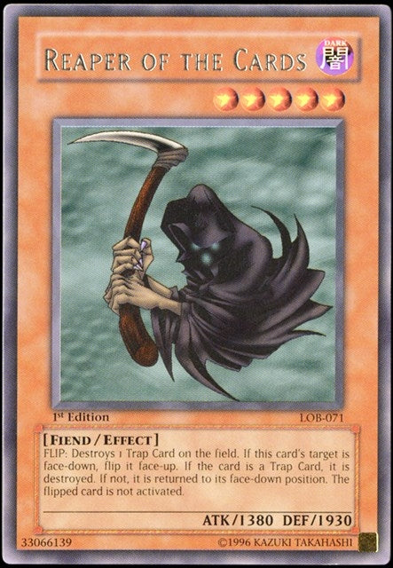 Image for Reaper of the Cards (The Legend of Blue Eyes White Dragon) (LOB-071) - YuGiOh