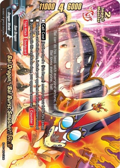 Image for Bal Dragon, "Bal Burst Smasher!! Re:B" (Buddy Ragnarok) (S-SS01A-SP03/0003EN) - Future Card BuddyFight