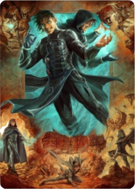 Image for Jace, Mirror Mage Art Card (2/81) (Art Series: Zendikar Rising) (2) - Magic: The Gathering