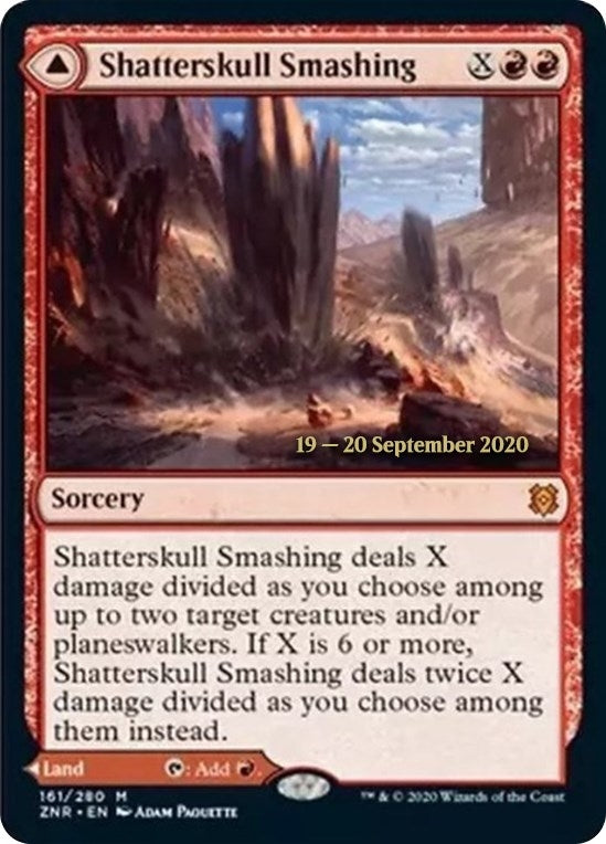 Image for Shatterskull Smashing (Prerelease Cards) (161) - Magic: The Gathering