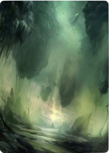 Image for Swamp Art Card (13/81) (Art Series: Zendikar Rising) (13) - Magic: The Gathering