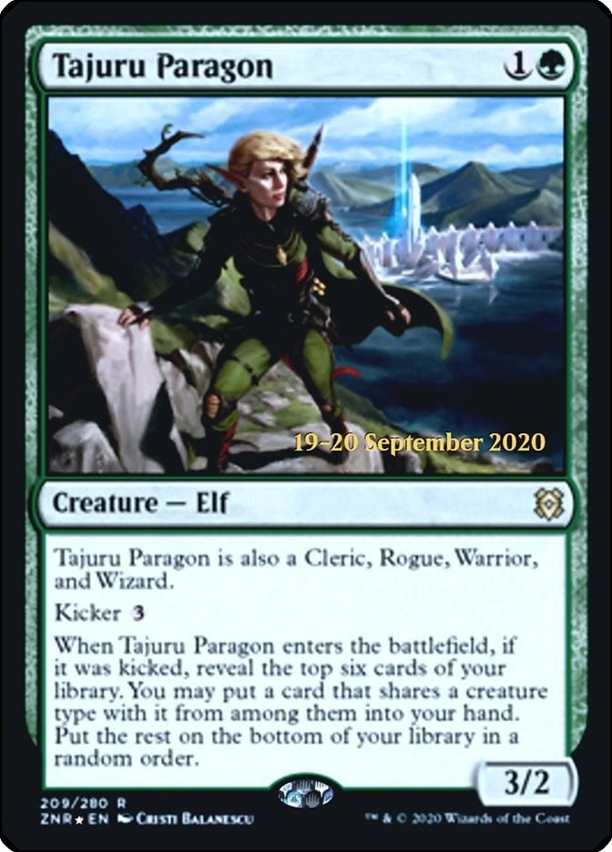 Image for Tajuru Paragon (Prerelease Cards) (209) - Magic: The Gathering