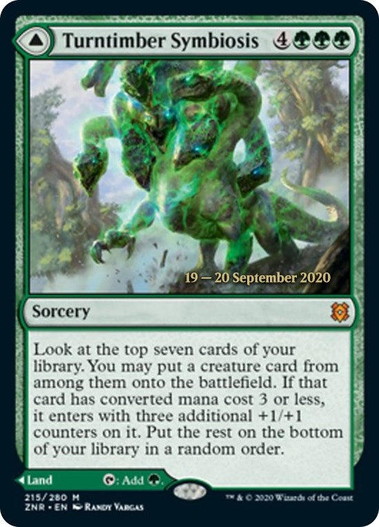Image for Turntimber Symbiosis (Prerelease Cards) (215) - Magic: The Gathering