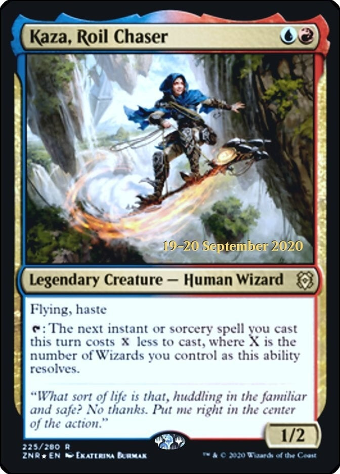 Image for Kaza, Roil Chaser (Prerelease Cards) (225) - Magic: The Gathering