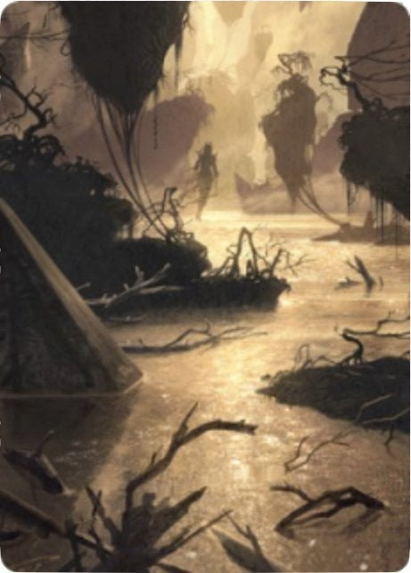 Image for Murkwater Pathway Art Card (Art Series: Zendikar Rising) (26) - Magic: The Gathering