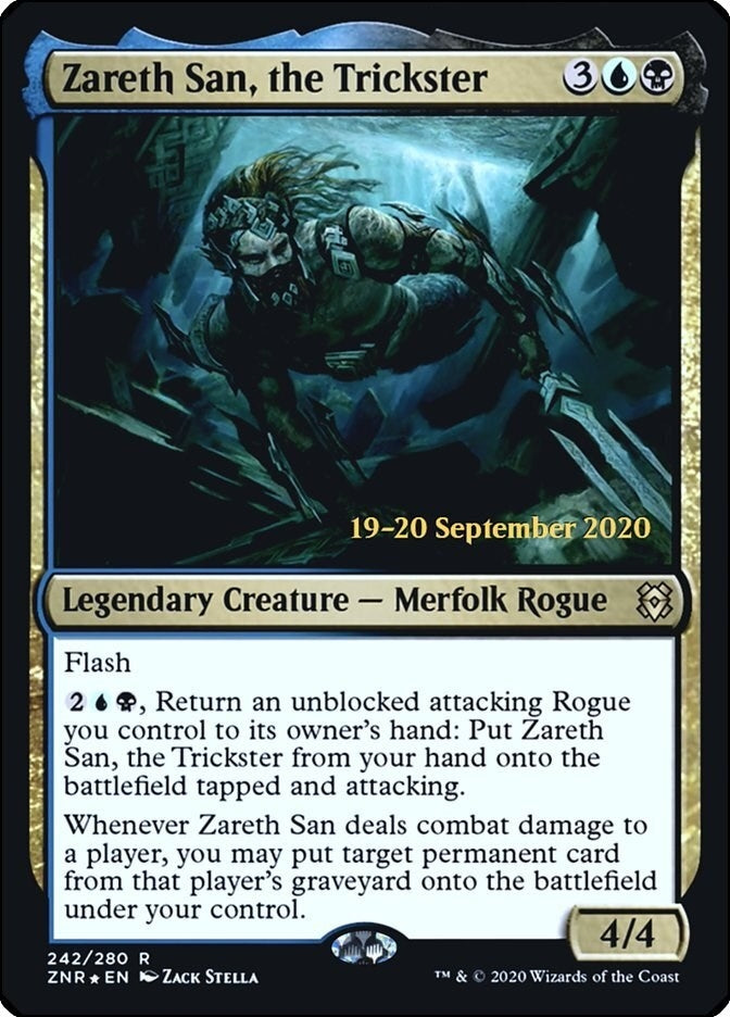 Image for Zareth San, the Trickster (Prerelease Cards) (242) - Magic: The Gathering