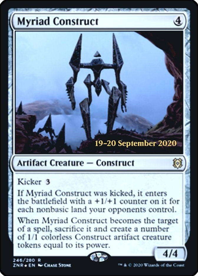 Image for Myriad Construct (Prerelease Cards) (246) - Magic: The Gathering