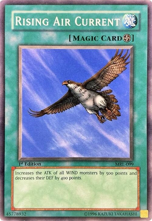 Image for Rising Air Current (Magic Ruler) (MRL-099) - YuGiOh