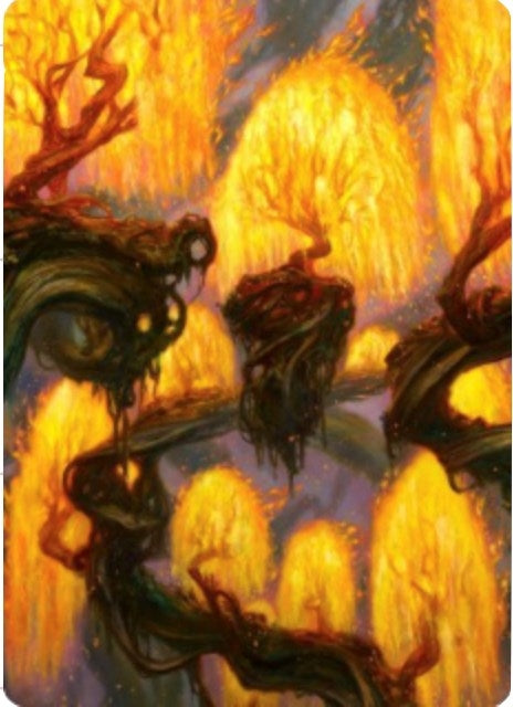 Image for Grove of the Burnwillows Art Card (Art Series: Zendikar Rising) (34) - Magic: The Gathering
