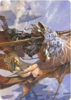 Image for Sea Gate Banneret Art Card (Art Series: Zendikar Rising) (43) - Magic: The Gathering