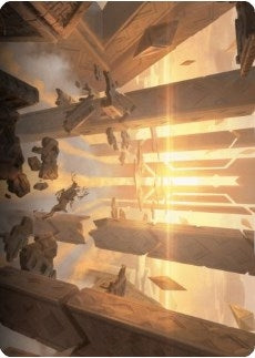 Image for Skyclave Basilica Art Card (Art Series: Zendikar Rising) (44) - Magic: The Gathering