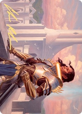 Image for Tazri, Beacon of Unity Art Card (Gold-Stamped Signature) (Art Series: Zendikar Rising) (45) - Magic: The Gathering