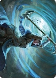 Image for Sea Gate Stormcaller Art Card (Art Series: Zendikar Rising) (50) - Magic: The Gathering