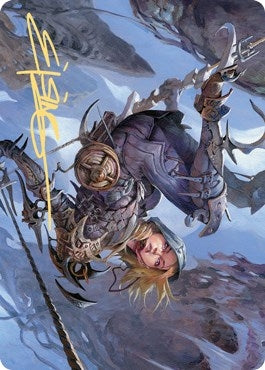 Image for Blackbloom Rogue Art Card (Gold-Stamped Signature) (Art Series: Zendikar Rising) (53) - Magic: The Gathering