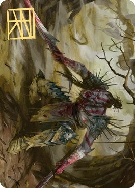 Image for Highborn Vampire Art Card (Gold-Stamped Signature) (Art Series: Zendikar Rising) (55) - Magic: The Gathering