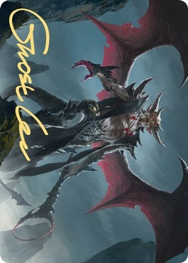 Image for Taborax, Hope's Demise Art Card (Gold-Stamped Signature) (Art Series: Zendikar Rising) (63) - Magic: The Gathering