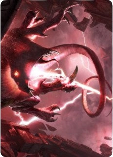 Image for Thundering Rebuke Art Card (Art Series: Zendikar Rising) (68) - Magic: The Gathering