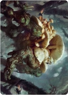 Image for Swarm Shambler Art Card (Art Series: Zendikar Rising) (73) - Magic: The Gathering
