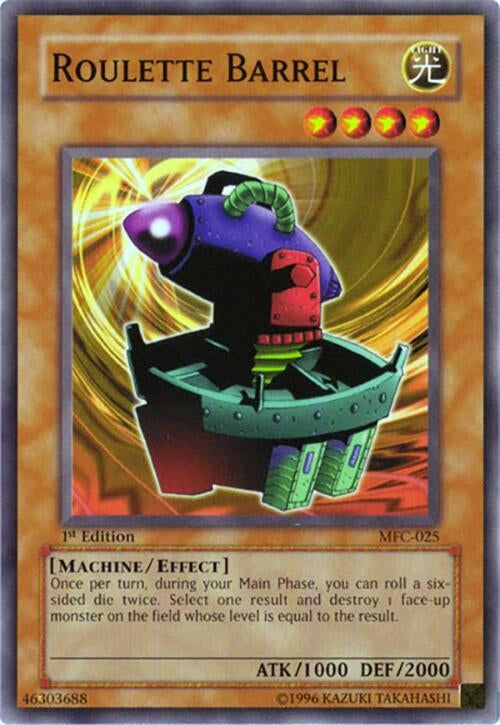 Image for Roulette Barrel (Magician's Force) (MFC-025) - YuGiOh