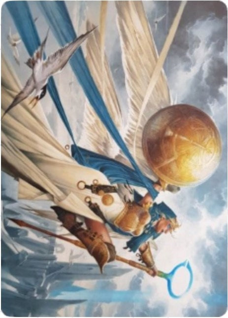 Image for Linvala, Shield of Sea Gate Art Card (Art Series: Zendikar Rising) (77) - Magic: The Gathering