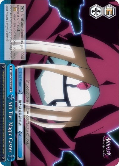 Image for 5th Tier Magic Caster (Nazarick: Tomb of the Undead) (OVL/S62-E098 CR) - Weiss Schwarz