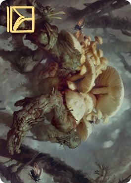 Image for Swarm Shambler Art Card (Gold-Stamped Signature) (Art Series: Zendikar Rising) (73) - Magic: The Gathering