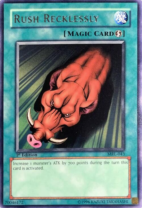Image for Rush Recklessly (Magic Ruler) (MRL-043) - YuGiOh