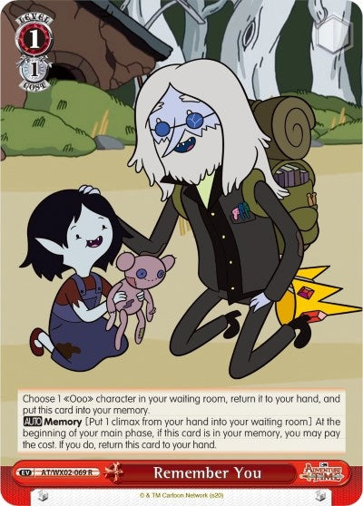 Image for Remember You (Adventure Time) (AT/WX02-069 R) - Weiss Schwarz