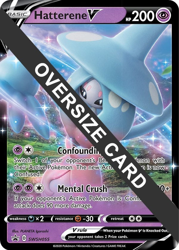 Image for Hatterene V - SWSH055 (Jumbo Cards) (SWSH055) - Pokemon