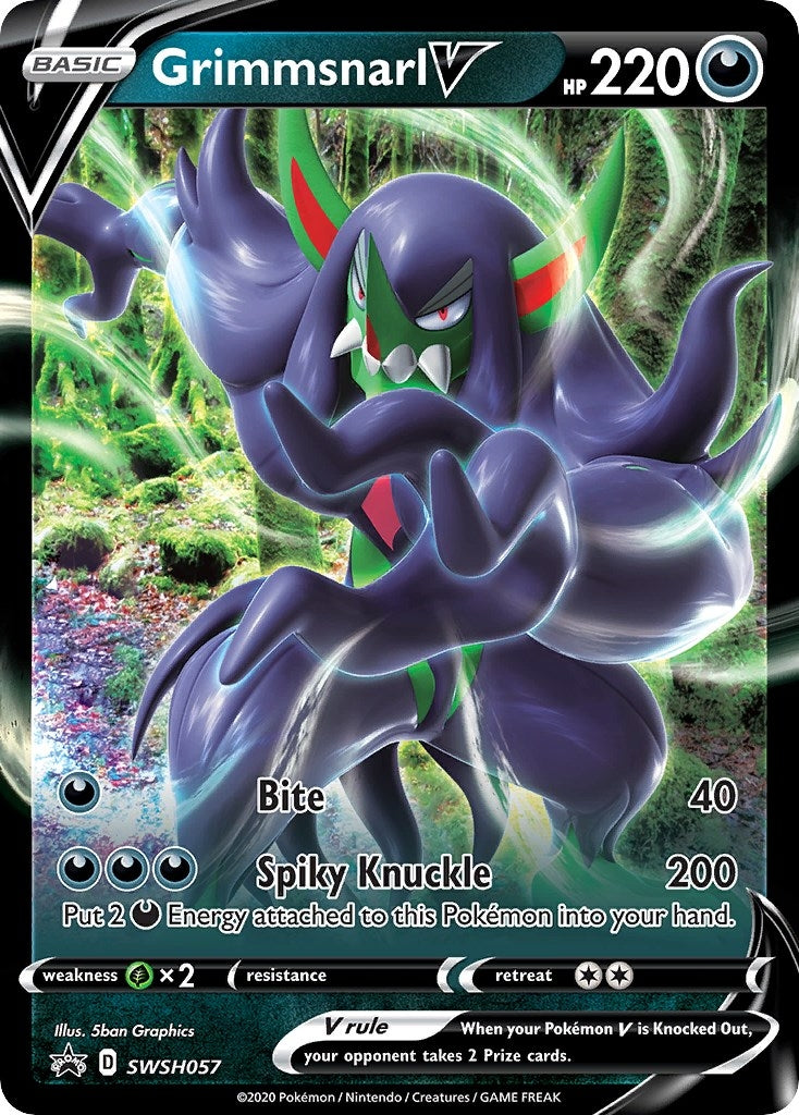 Image for Grimmsnarl V - SWSH057 (SWSH: Sword & Shield Promo Cards) (SWSH057) - Pokemon